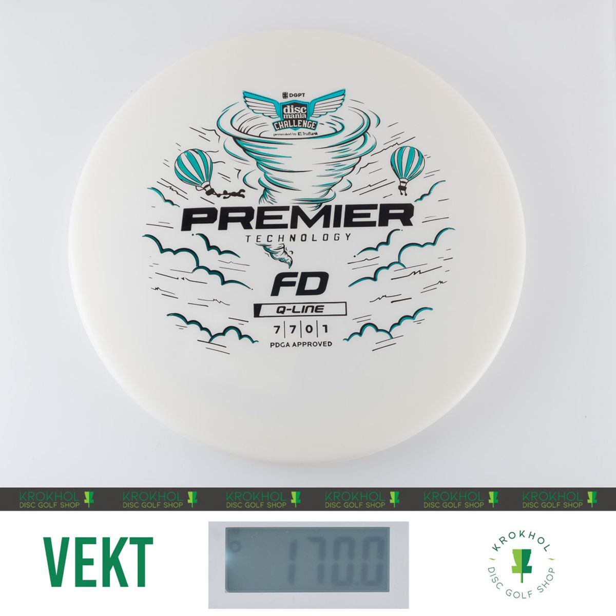 Q-Line Premier FD - Discmania Challenge Fundraiser
