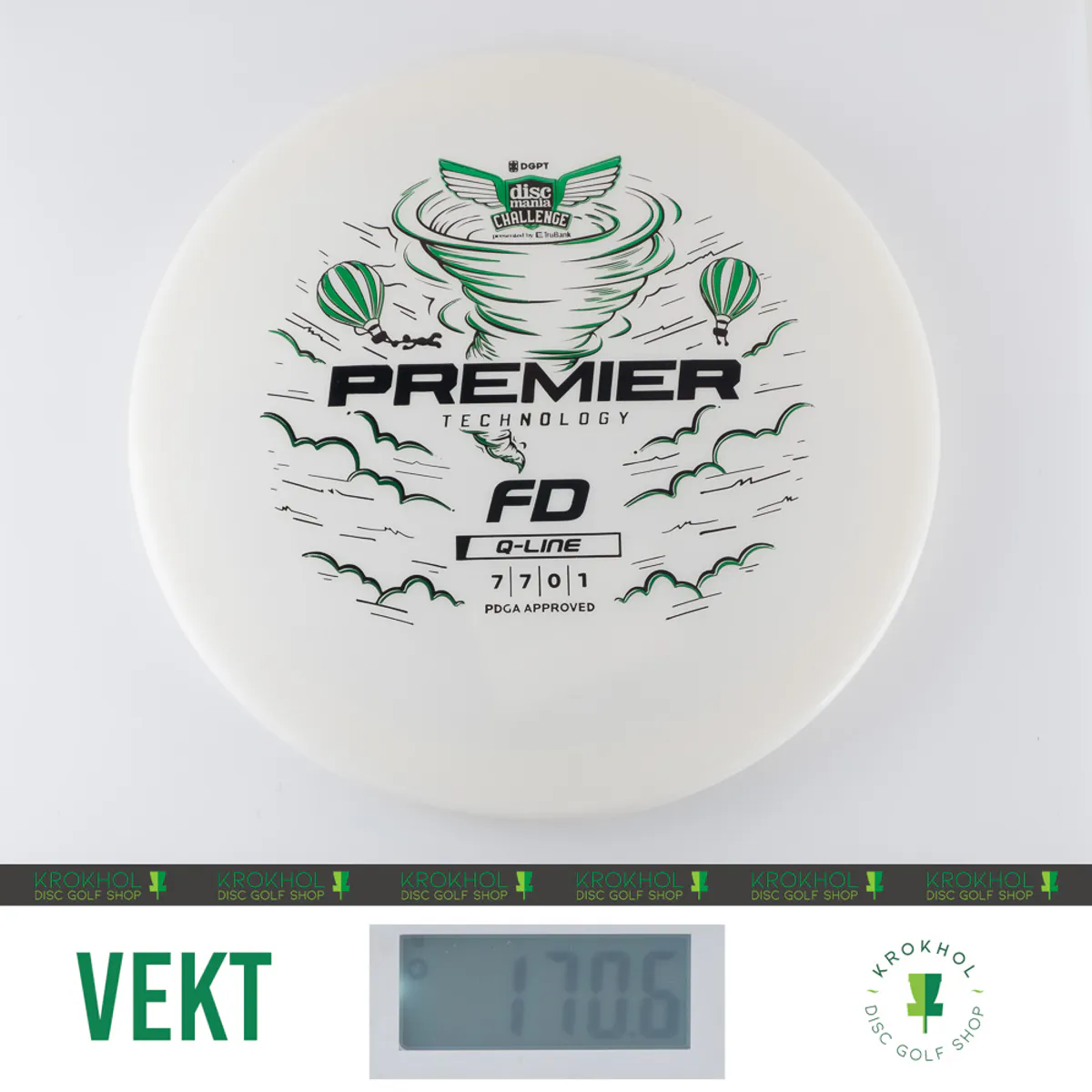 Q-Line Premier FD - Discmania Challenge Fundraiser