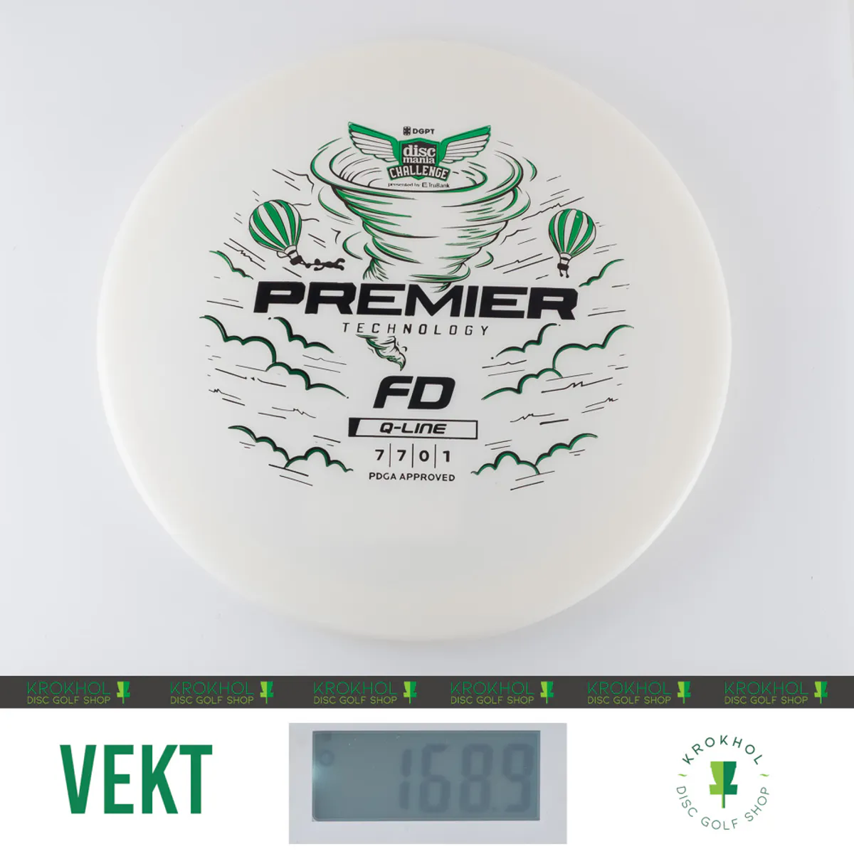 Q-Line Premier FD - Discmania Challenge Fundraiser