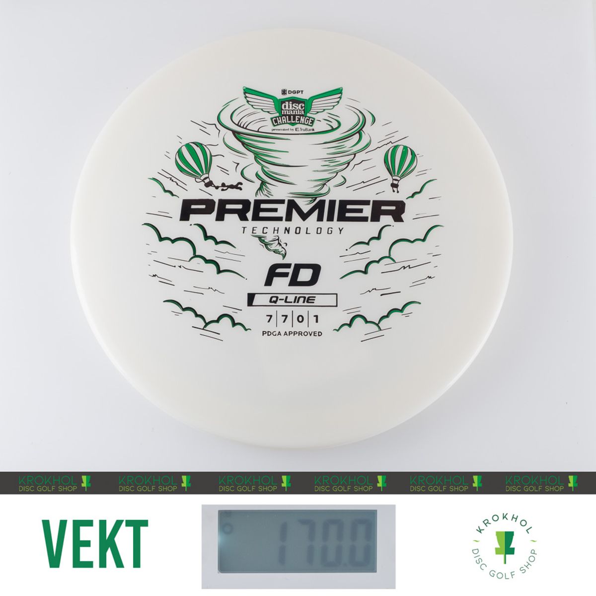 Q-Line Premier FD - Discmania Challenge Fundraiser
