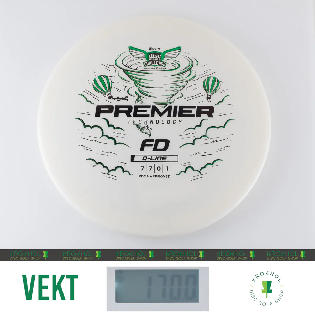 Q-Line Premier FD - Discmania Challenge Fundraiser