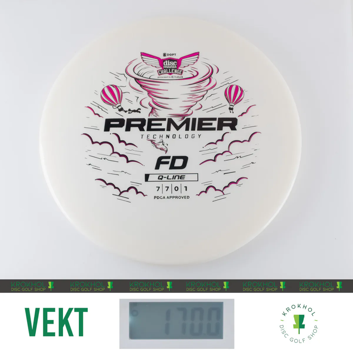 Q-Line Premier FD - Discmania Challenge Fundraiser