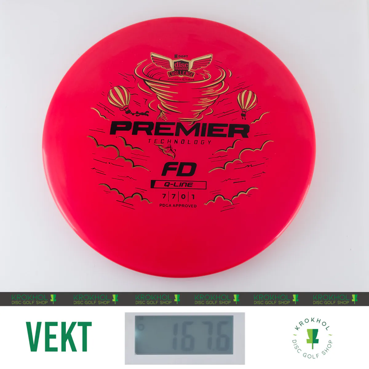 Q-Line Premier FD - Discmania Challenge Fundraiser