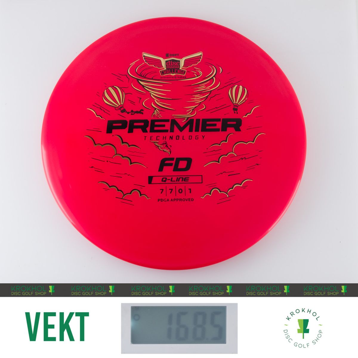 Q-Line Premier FD - Discmania Challenge Fundraiser