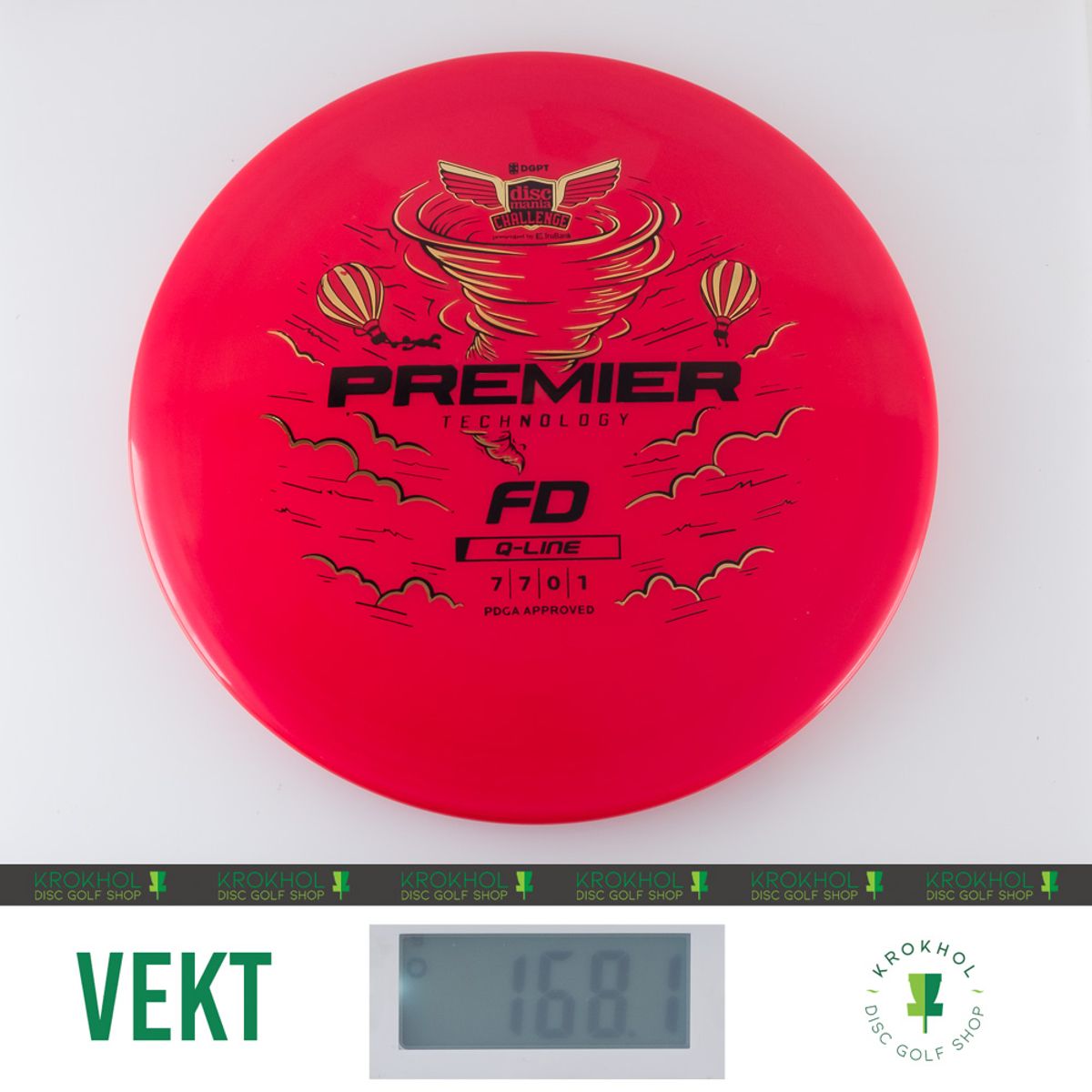 Q-Line Premier FD - Discmania Challenge Fundraiser