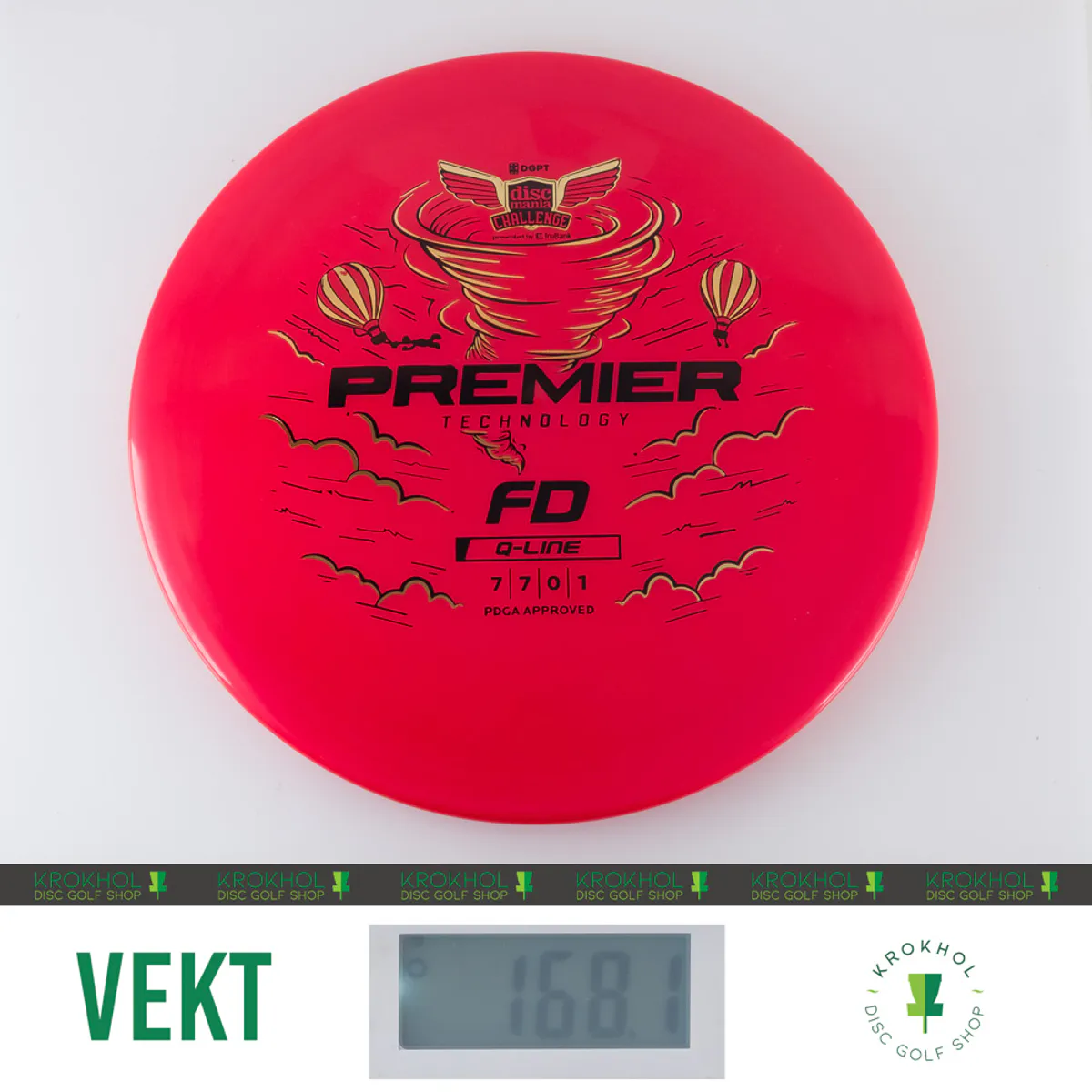 Q-Line Premier FD - Discmania Challenge Fundraiser
