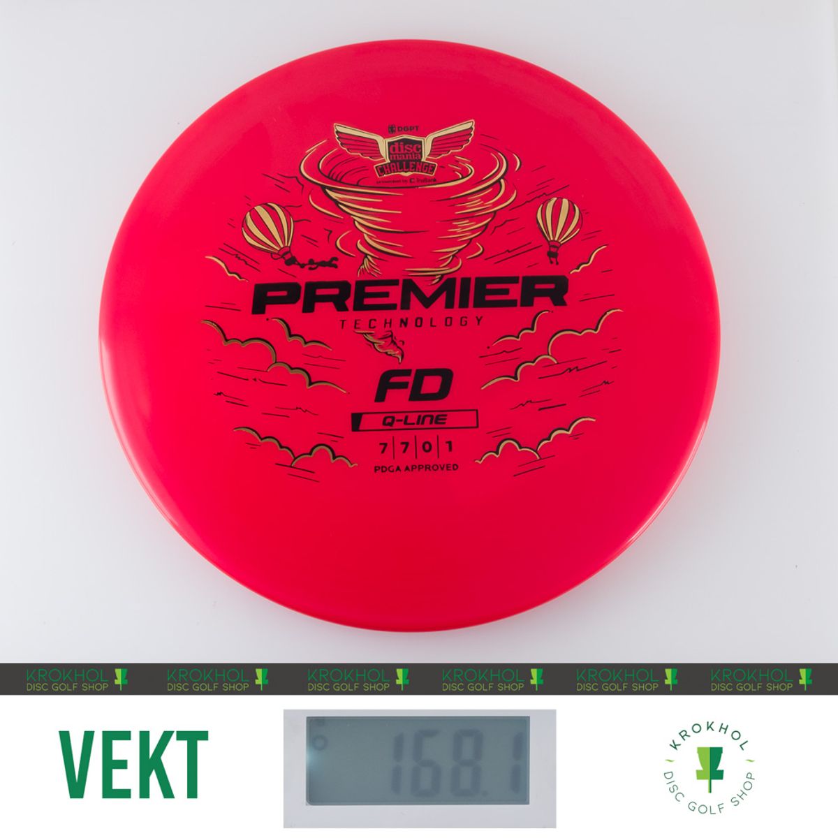 Q-Line Premier FD - Discmania Challenge Fundraiser