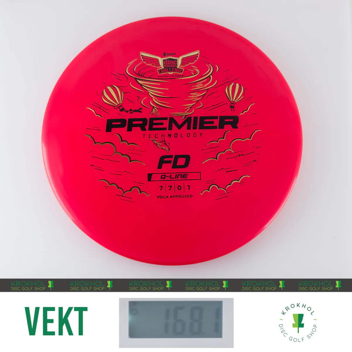 Q-Line Premier FD - Discmania Challenge Fundraiser