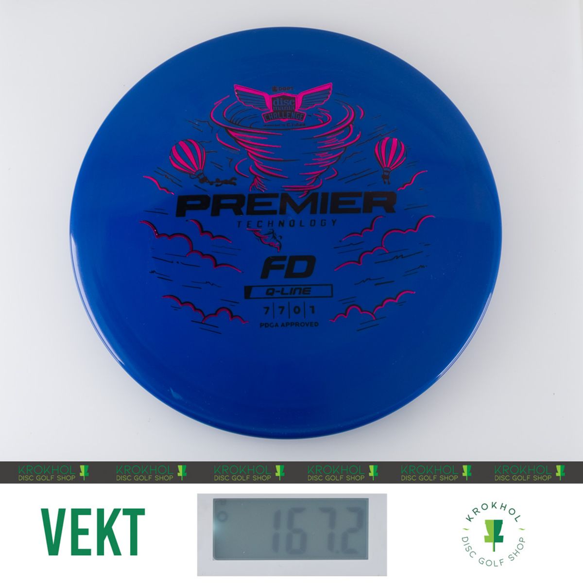 Q-Line Premier FD - Discmania Challenge Fundraiser