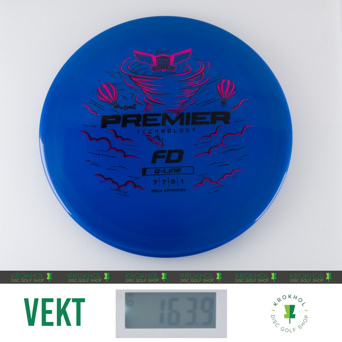 Q-Line Premier FD - Discmania Challenge Fundraiser