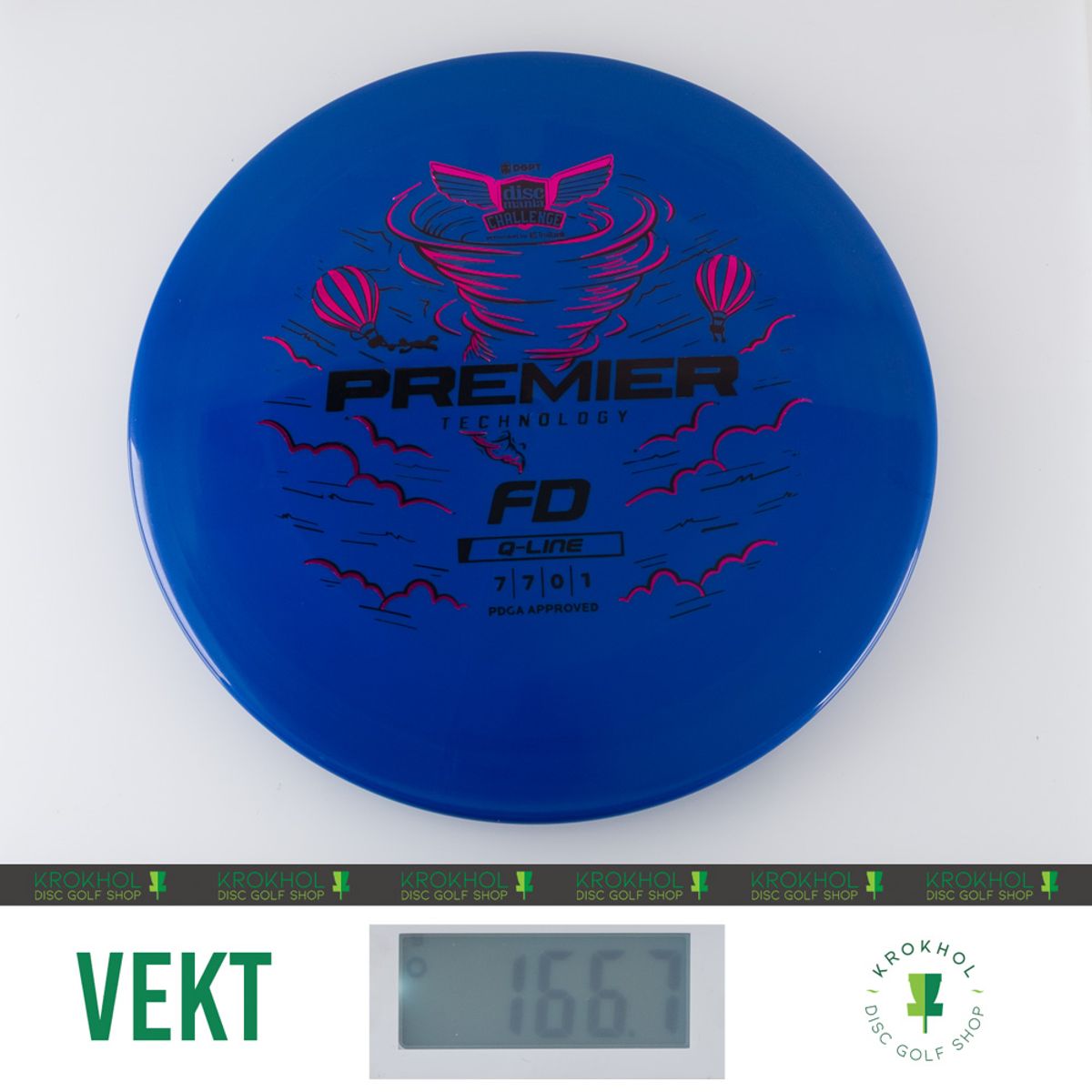 Q-Line Premier FD - Discmania Challenge Fundraiser