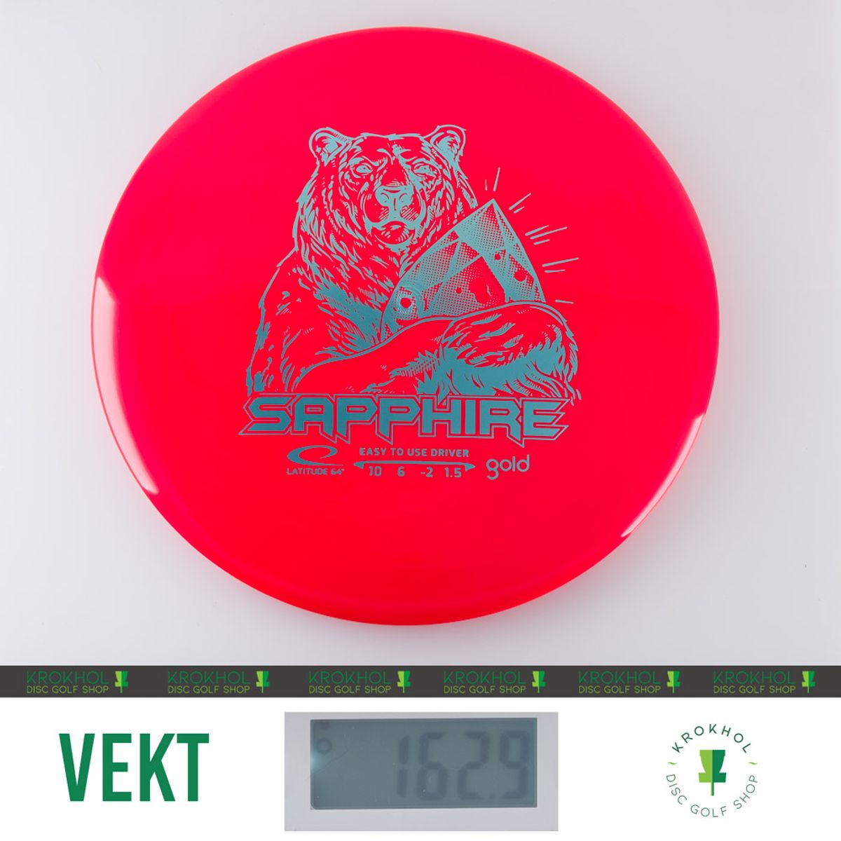 Latitude 64 Gold Sapphire - Distance Driver - Krokhol Disc Golf Shop