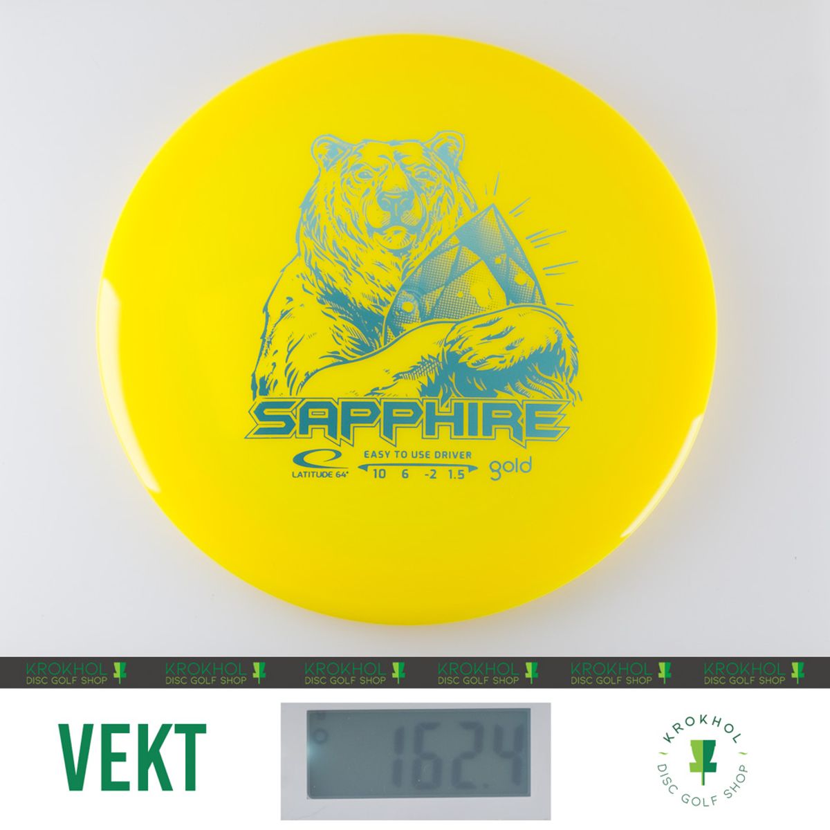 Latitude 64 Gold Sapphire - Distance Driver - Krokhol Disc Golf Shop