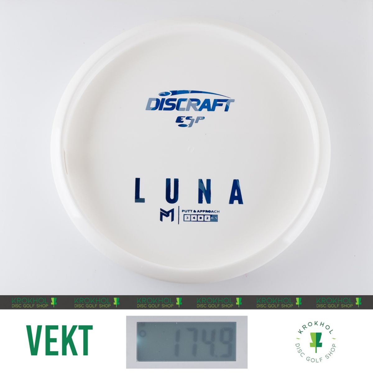 ESP Luna - Solid White Bottom Stamp