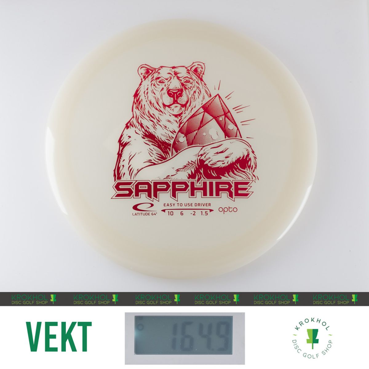Latitude 64 Opto Sapphire - Distance Driver - Krokhol Disc Golf Shop