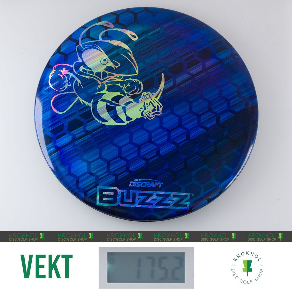 ESP Full Foil SuperColor Buzzz Honeycomb - Silver Buzzz Stamp