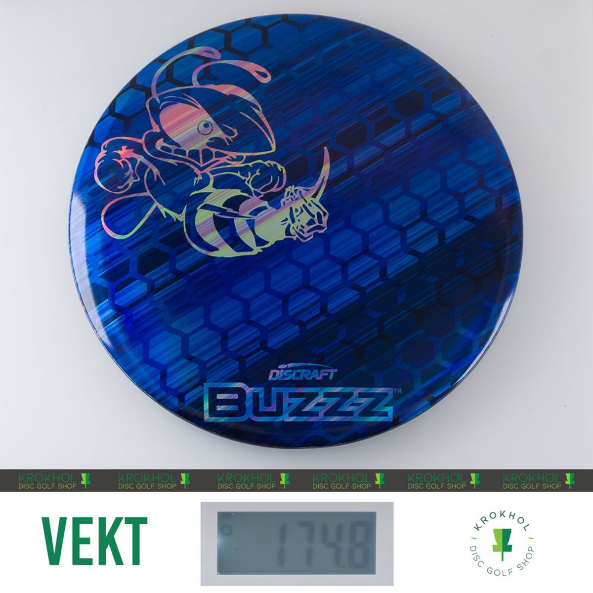 ESP Full Foil SuperColor Buzzz Honeycomb - Silver Buzzz Stamp