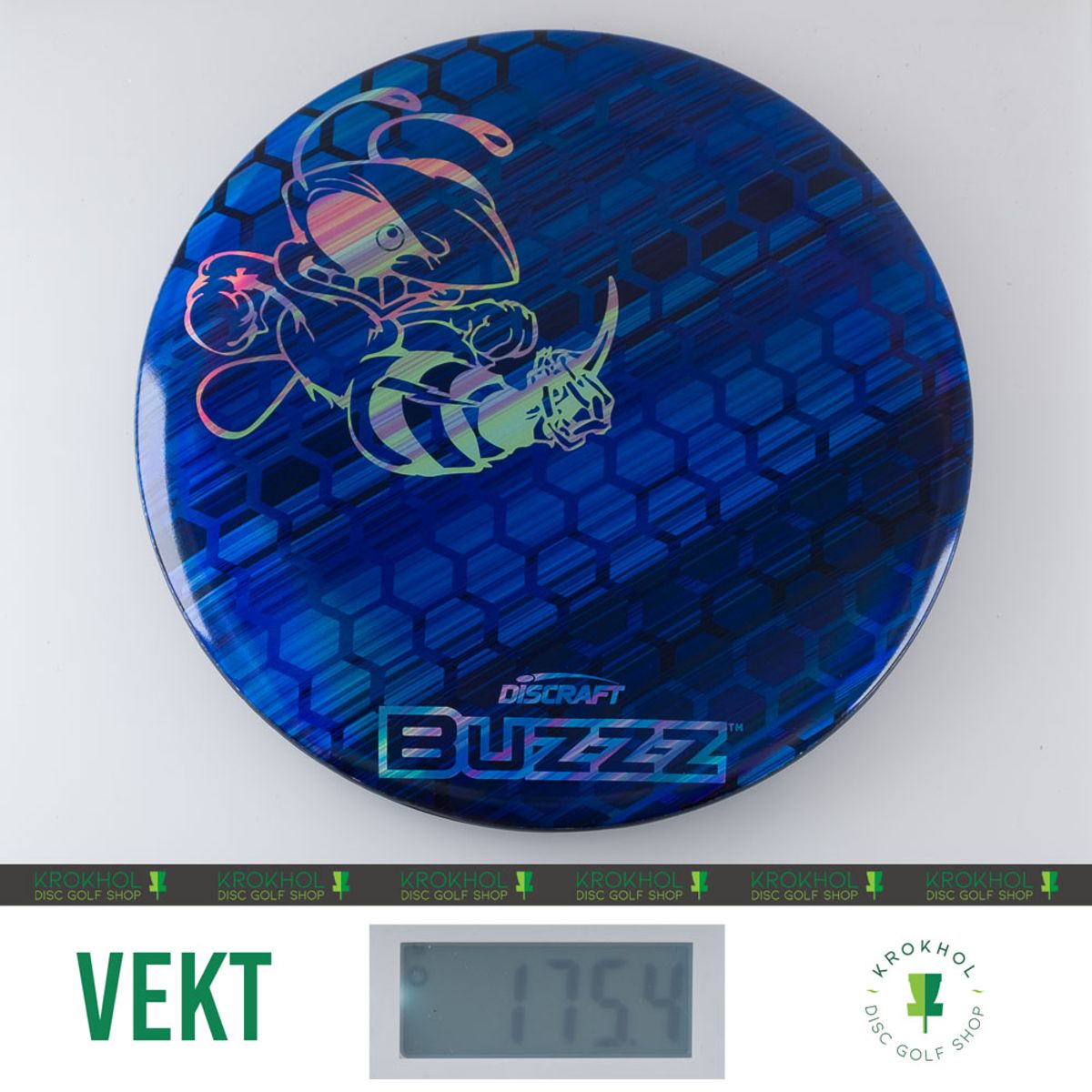 ESP Full Foil SuperColor Buzzz Honeycomb - Silver Buzzz Stamp
