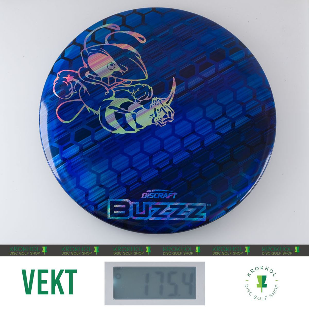 ESP Full Foil SuperColor Buzzz Honeycomb - Silver Buzzz Stamp