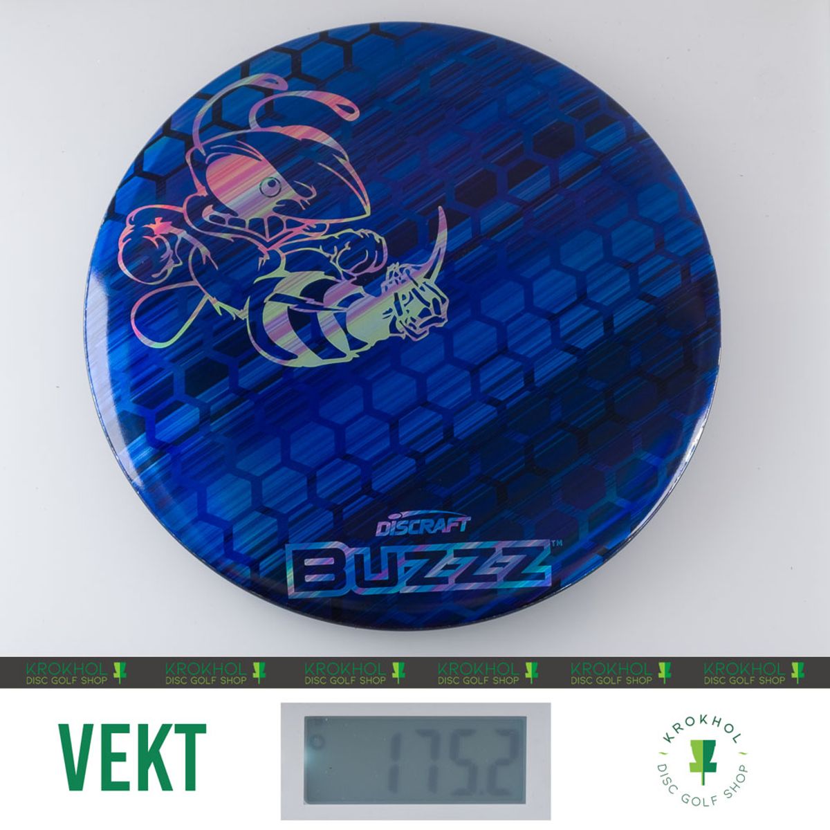 ESP Full Foil SuperColor Buzzz Honeycomb - Silver Buzzz Stamp
