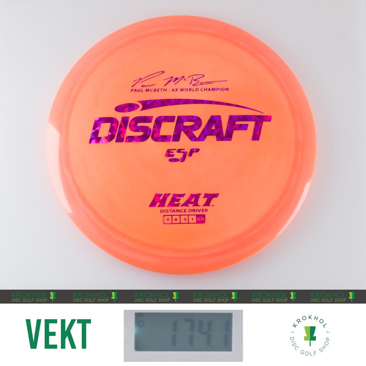 ESP Heat - Paul McBeth Signature Series