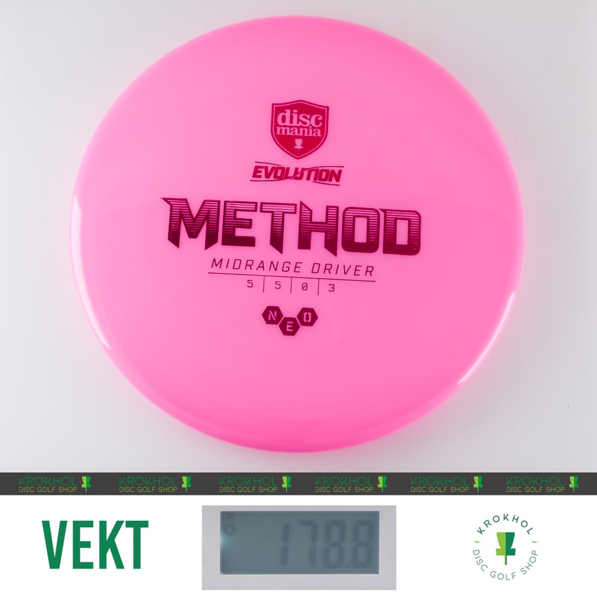 Discmania Neo Method Overstabil Midrange | Krokhol DGS - Krokhol