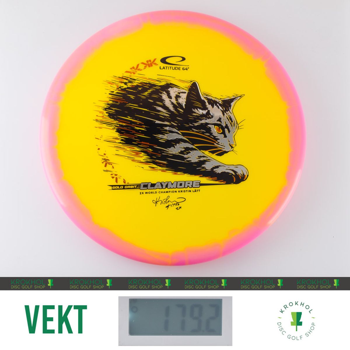 Gold Orbit Claymore - Kristin Lätt Team Series
