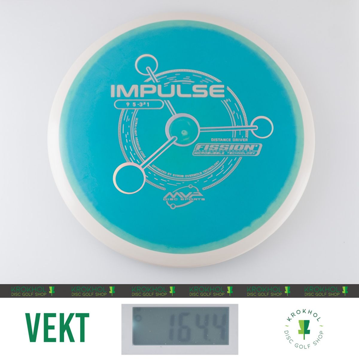 MVP Fission Impulse - Understabil driver - Krokhol Disc Golf Shop