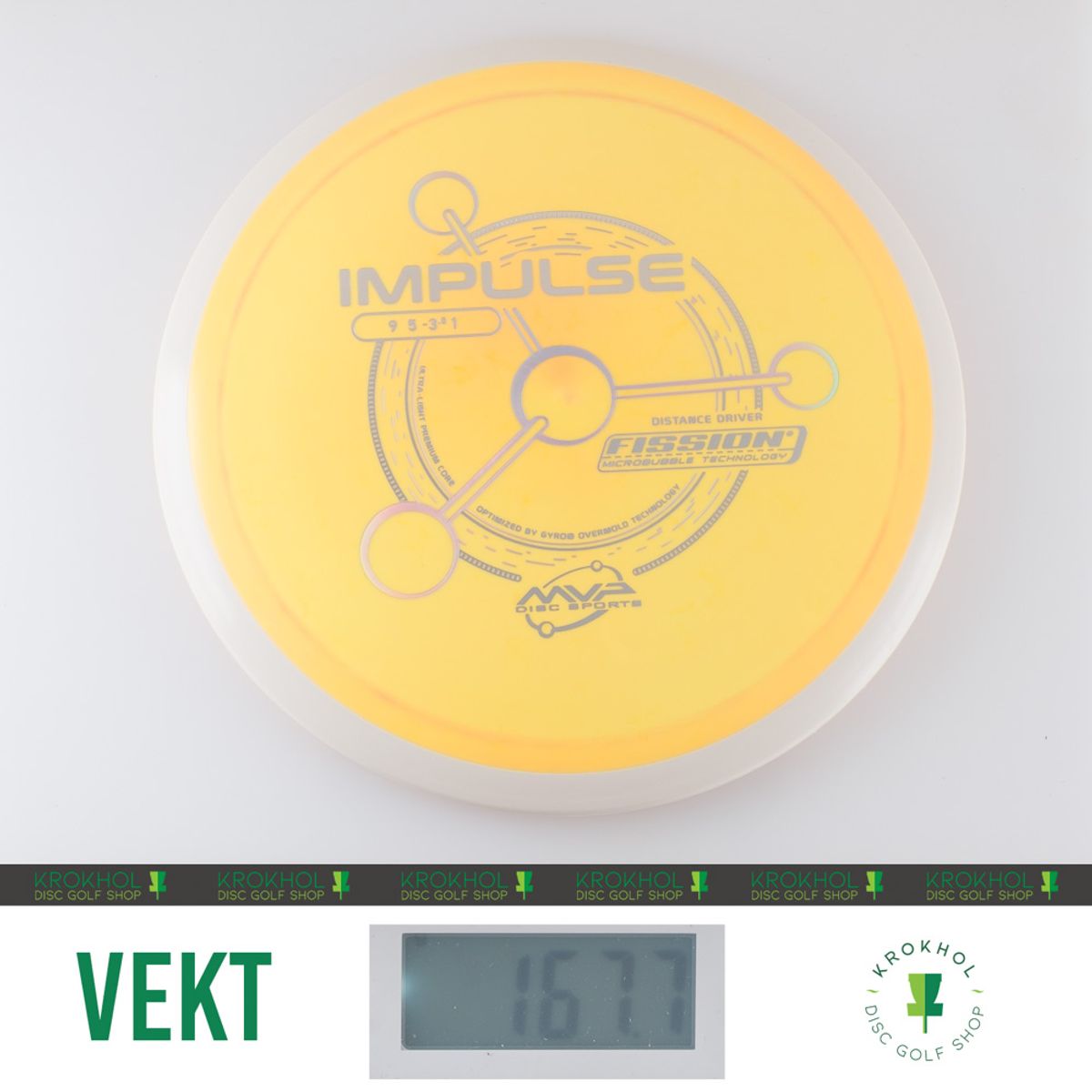 MVP Fission Impulse - Understabil driver - Krokhol Disc Golf Shop