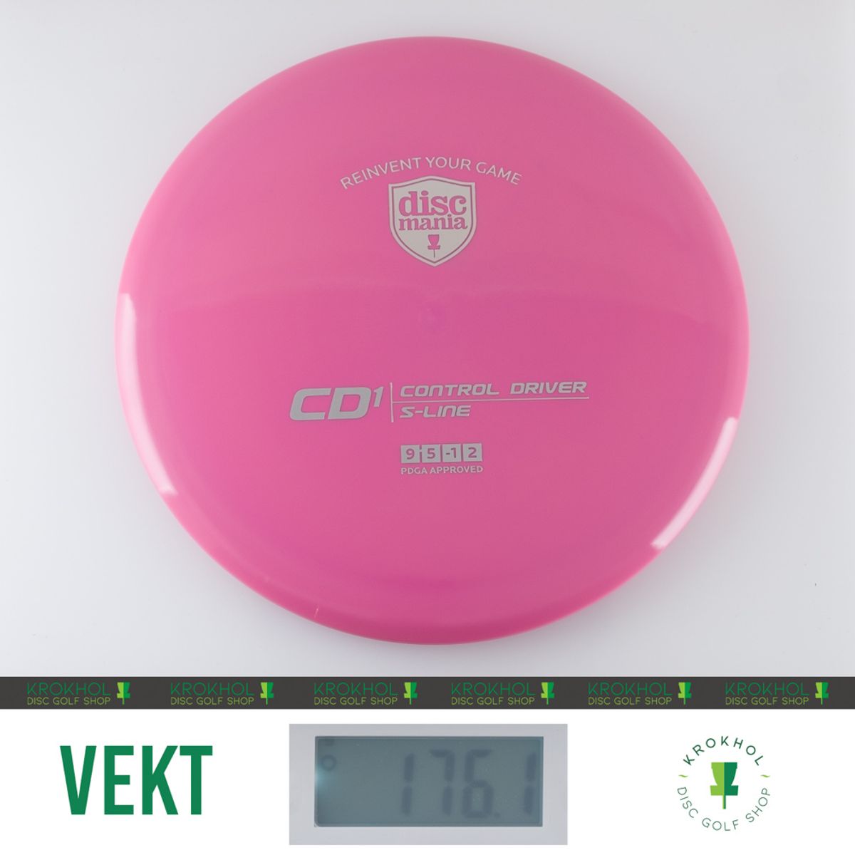 Discmania S-Line CD1 - Control Driver - Krokhol Disc Golf Shop