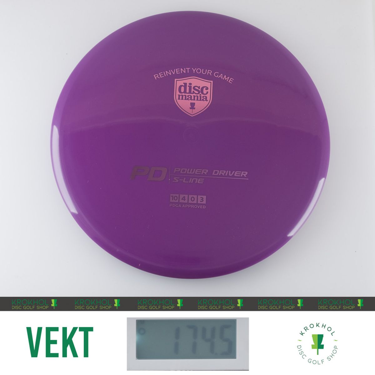 Discmania S-Line PD - Control Driver - Krokhol Disc Golf Shop
