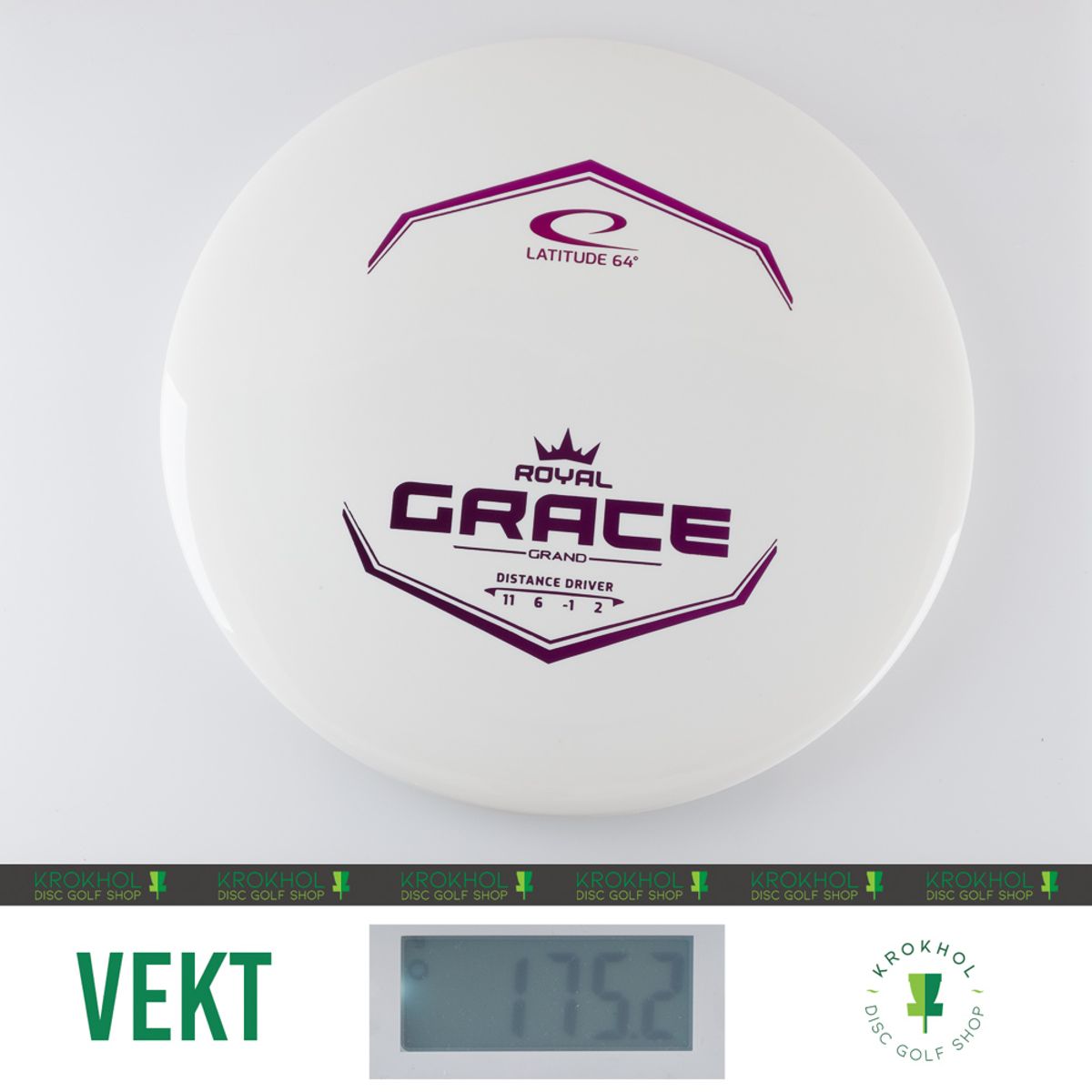 Latitude 64 Grand Grace - Distance Driver - Krokhol Disc Golf Shop