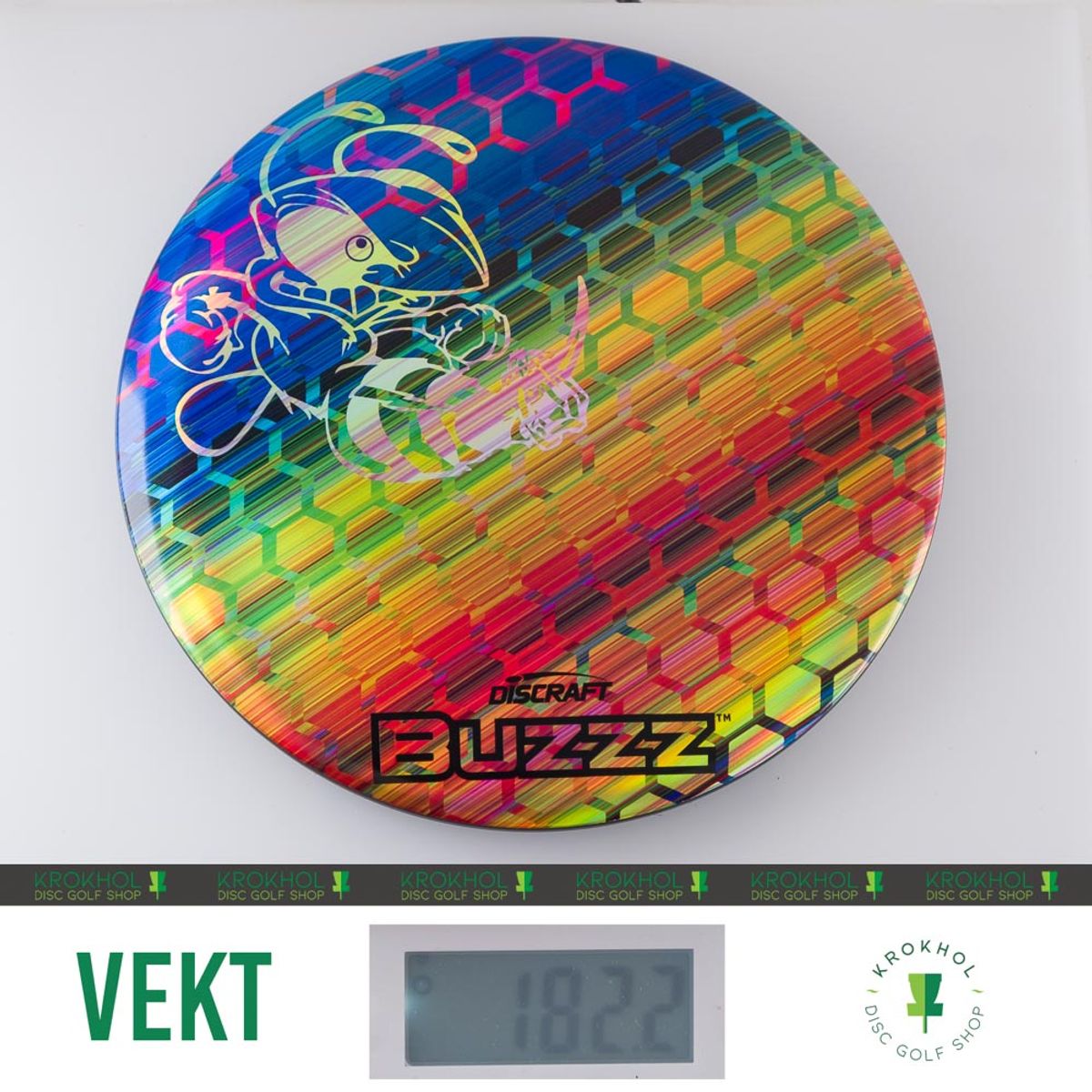 ESP Full Foil SuperColor Buzzz Honeycomb - Black Buzzz Stamp
