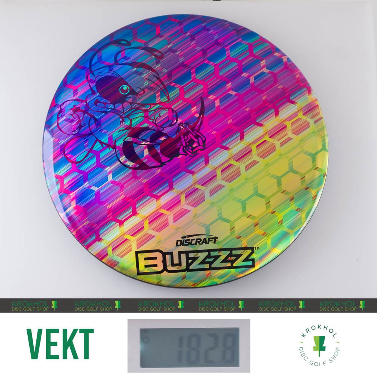 ESP Full Foil SuperColor Buzzz Honeycomb - Black Buzzz Stamp