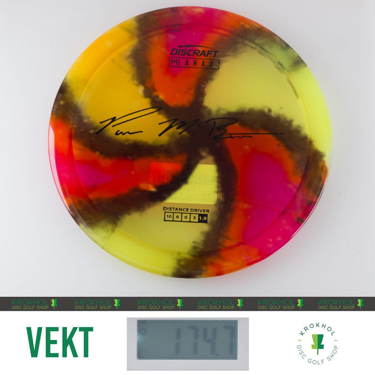 Z Line Fly Dye Anax - Paul McBeth