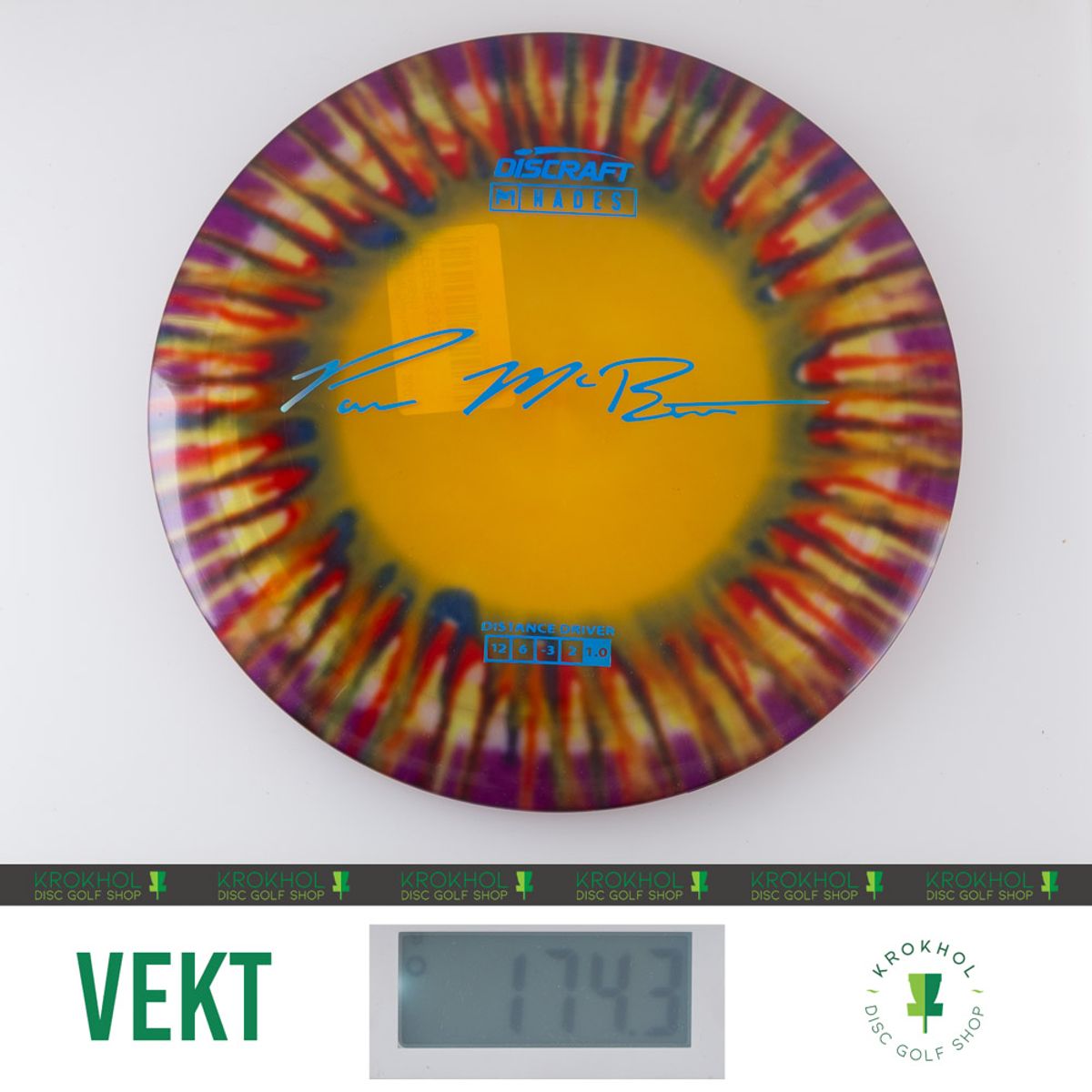 Z Line Fly Dye Hades - Paul McBeth