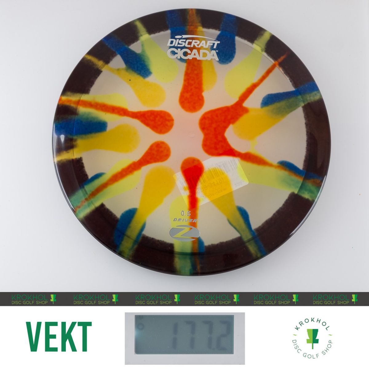 Discraft Z Line Fly Dye Cicada - Fairwaydriver - Krokhol Disc Golf