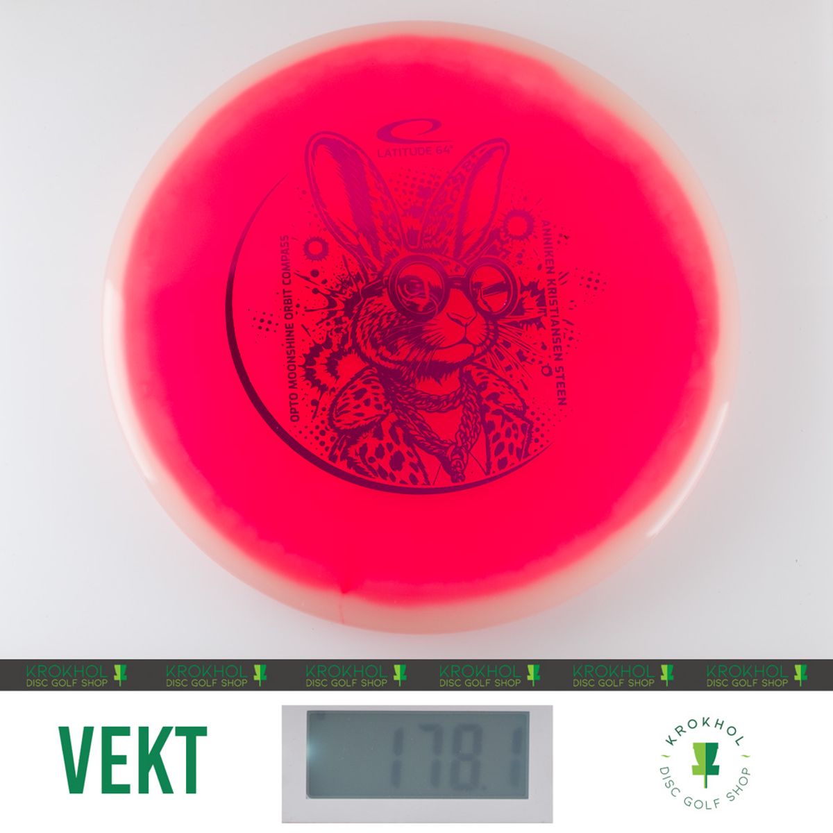 Opto Orbit Moonshine Glow Compass - Anniken K. Steen