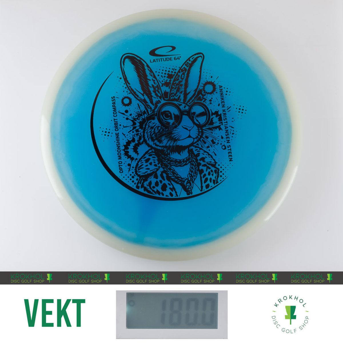 Opto Orbit Moonshine Glow Compass - Anniken K. Steen