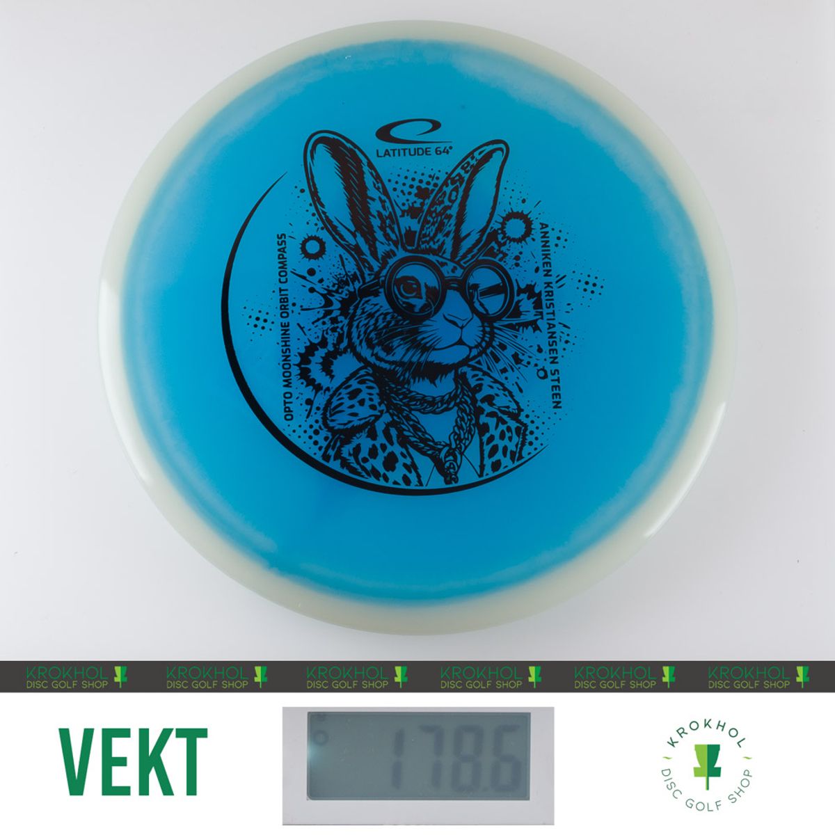 Opto Orbit Moonshine Glow Compass - Anniken K. Steen