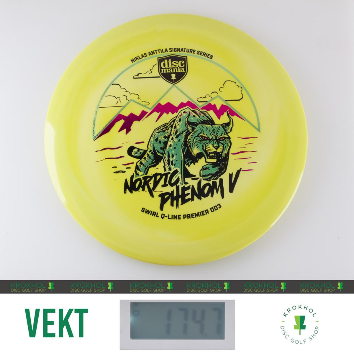 Swirl Q-Line Premier DD3 - Niklas Anttila Signature Series