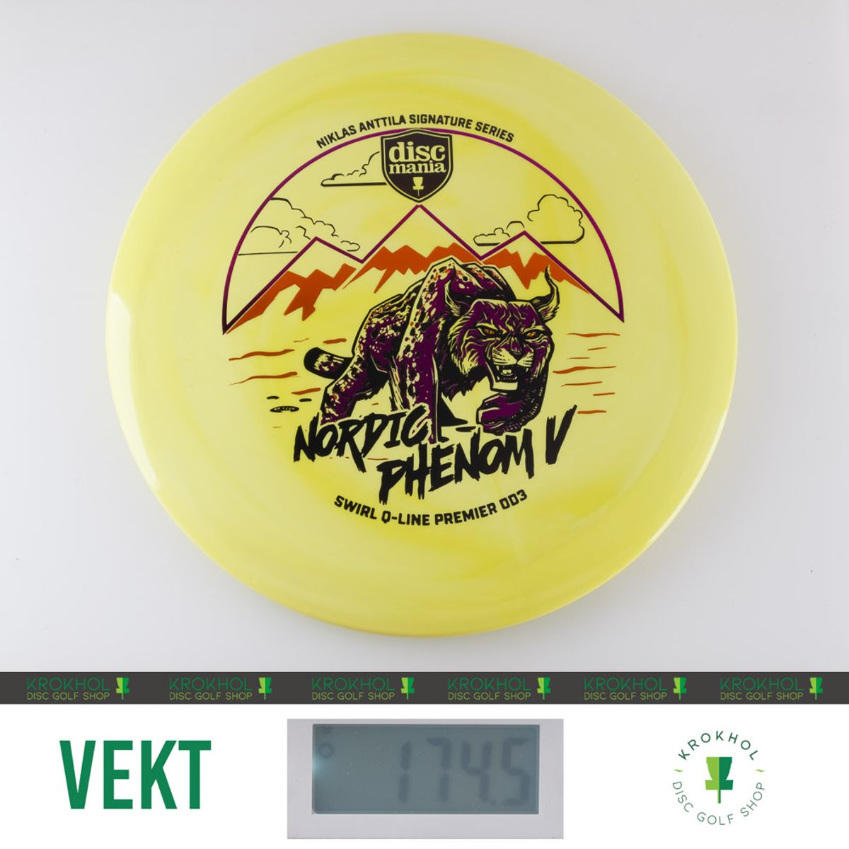 Swirl Q-Line Premier DD3 - Niklas Anttila Signature Series