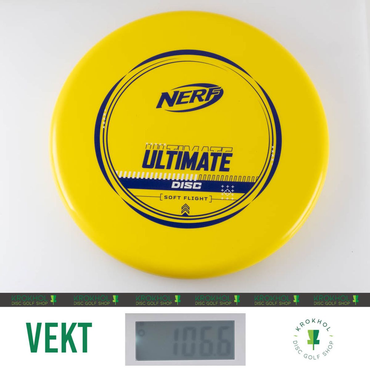 NERF Soft Flight Ultimate Disc