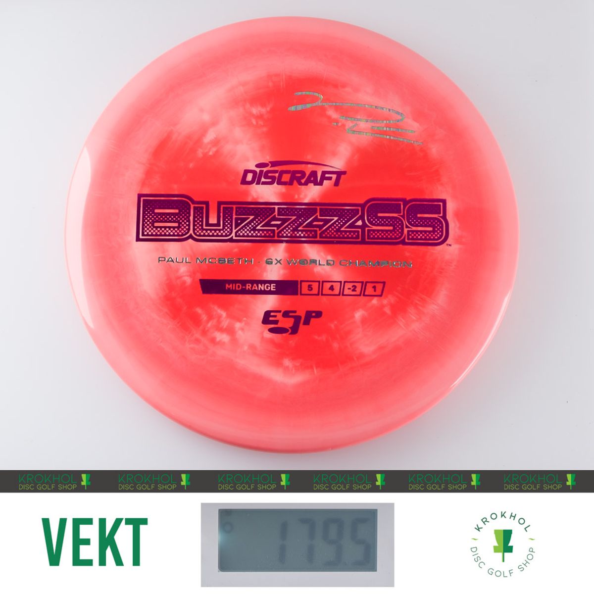 ESP Buzzz SS - Paul McBeth 6x World Champion