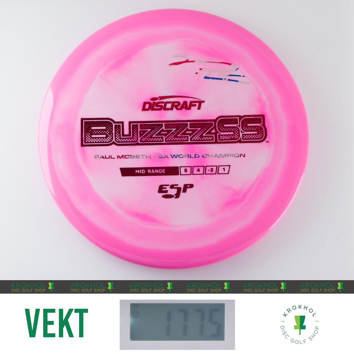 ESP Buzzz SS - Paul McBeth 6x World Champion